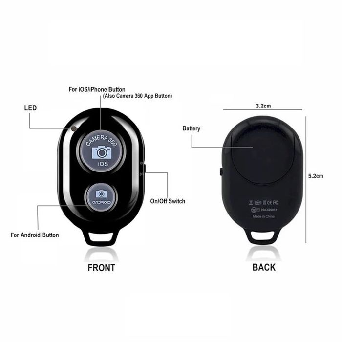 Дистанционно управление с Bluetooth