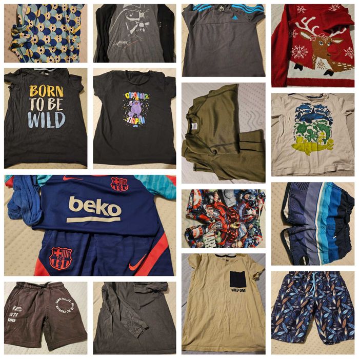 Лот дрехи за момче 122-134