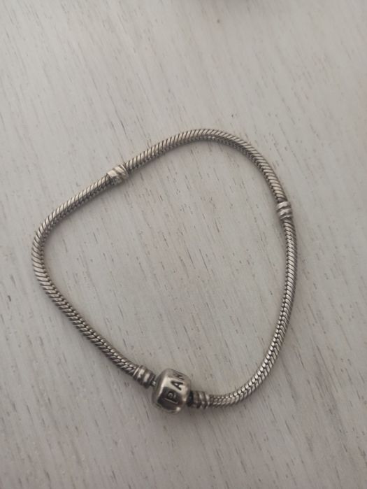 Сребърна мека гривна Пандора