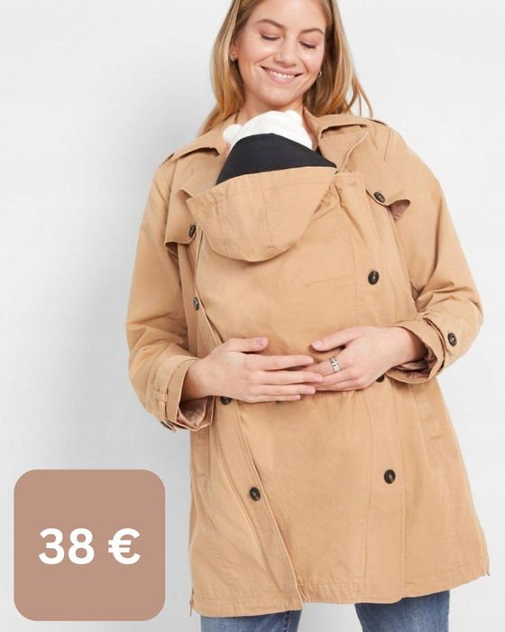 Преходни пролетно-есенни якета за бременни и бебеносене softshell