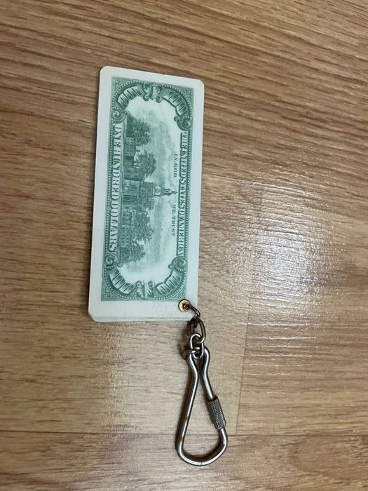 Breloc bancnote dolari plastic colectie anii '80