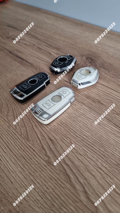 Силиконов калъф кейс за ключ BMW – ромбоид и правоъгълен