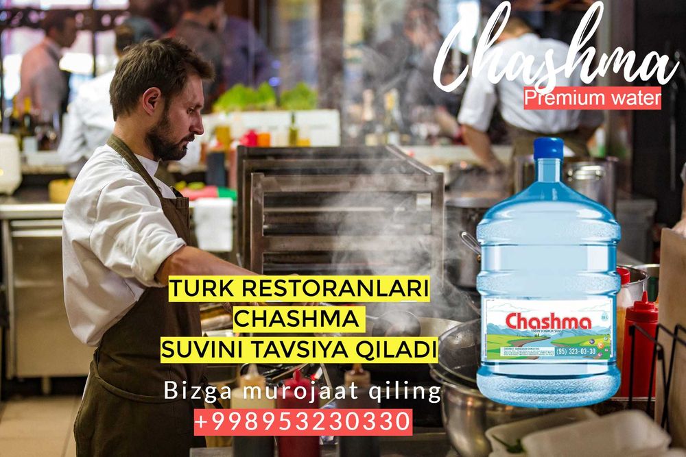 Suv yetkazish shahar bo'ylab mutlaqo beepul