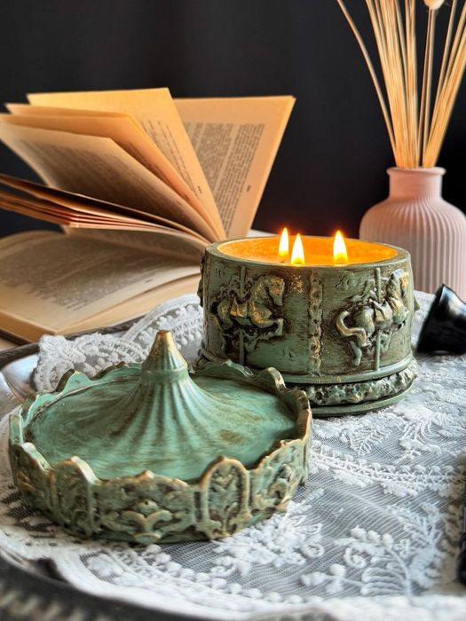 Новогодний подарок свечи