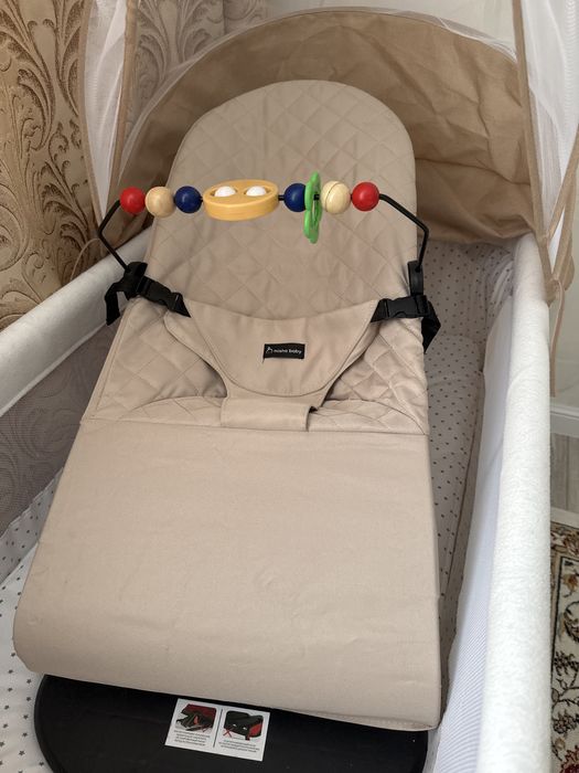 Продам шезлонг для новорожденных