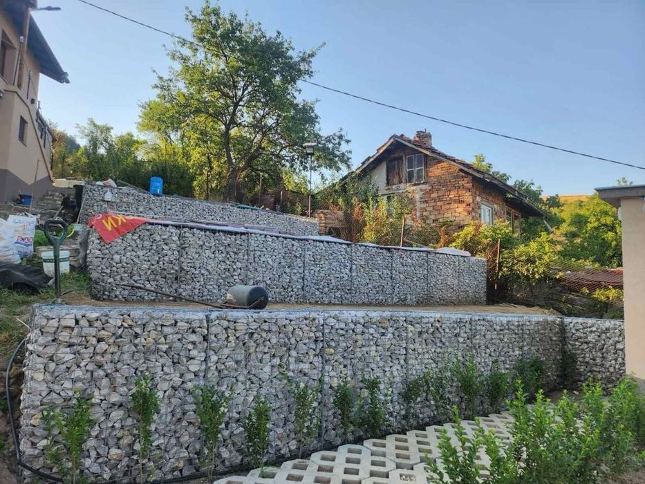 Пройзводство на Габиони (Подпорна стена)