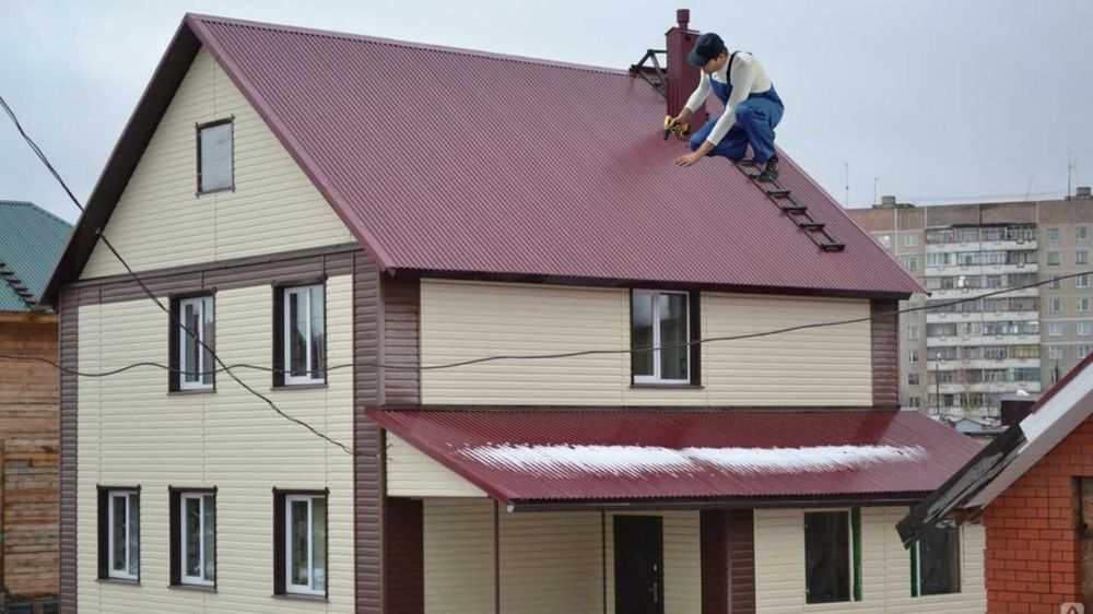 КРЫША,НАВЕС делаем.Сварка,Том ёпиш хизмати