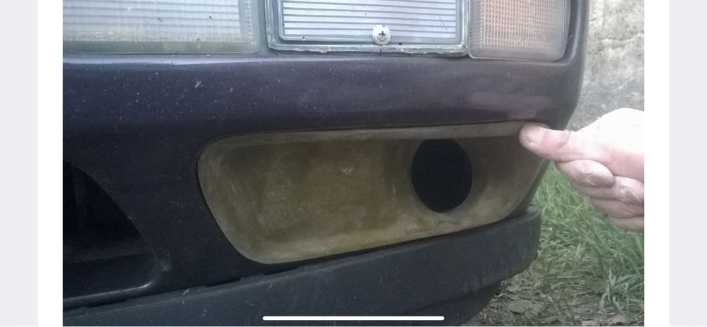 Воздуховоды в бампер Гольф3