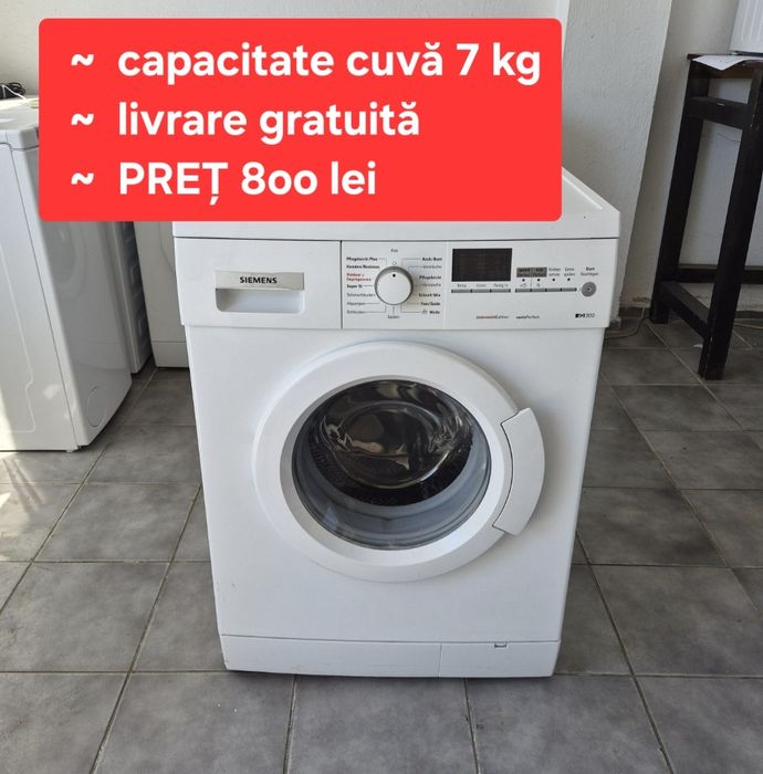 Masina de spalat rufe Siemens wss 74502