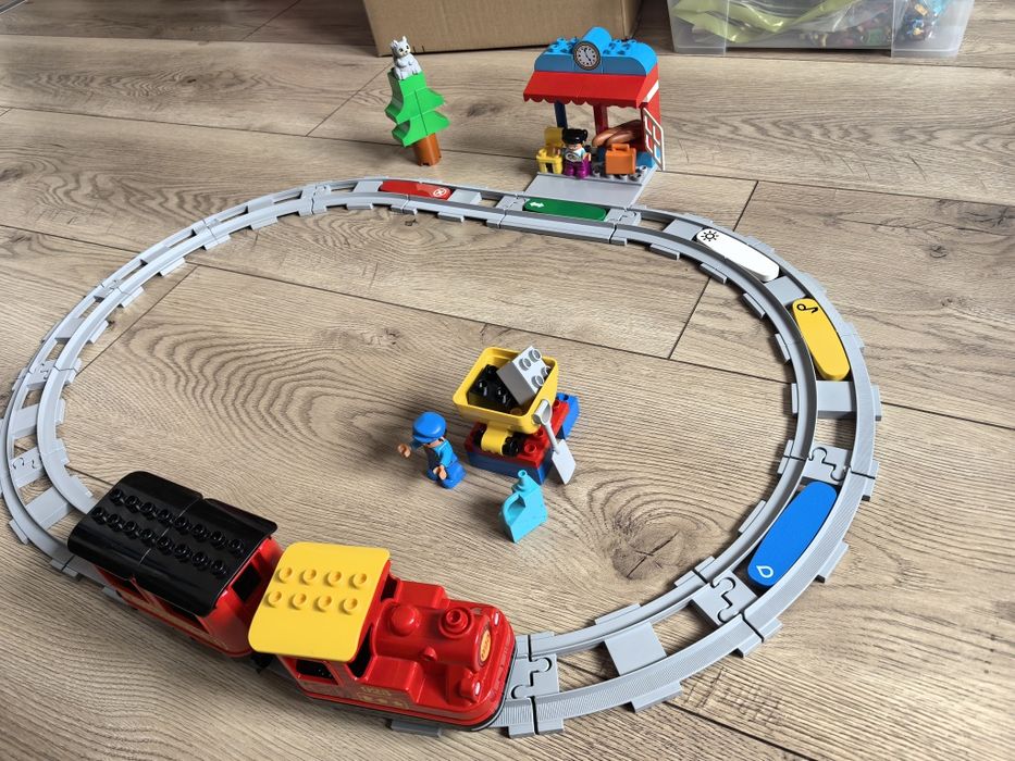 LEGO DUPLO - Tren cu aburi 10874