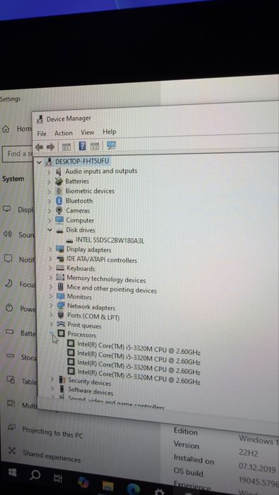Lenovo Thinkpad x230 i5/4GB/256 SSD