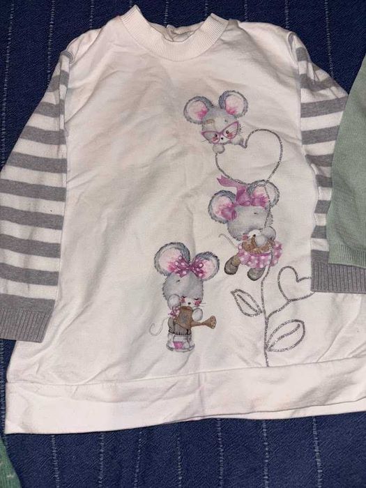 Лот момиче 18-24 запазени дрешки и панталон за сняг/ски - НАМАЛЕН