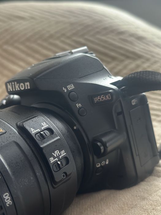 Nikon D5500 + 18-105mm