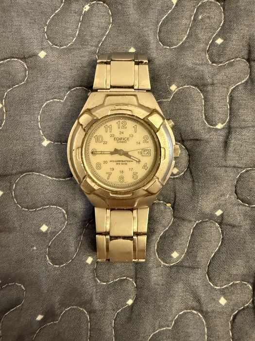 Casio Edifice MMW-100 WR100M – ceas analogic, dată, iluminare