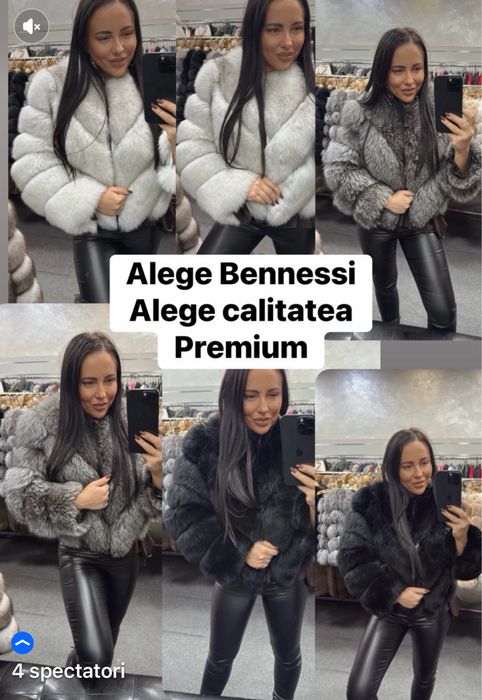 Haine din blana naturala calitate premium