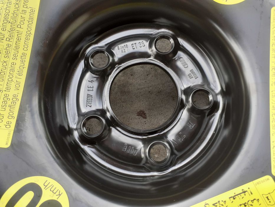 Rezerva audi,bmw x1, 5x112,pe r19  originala,slim,NOUA