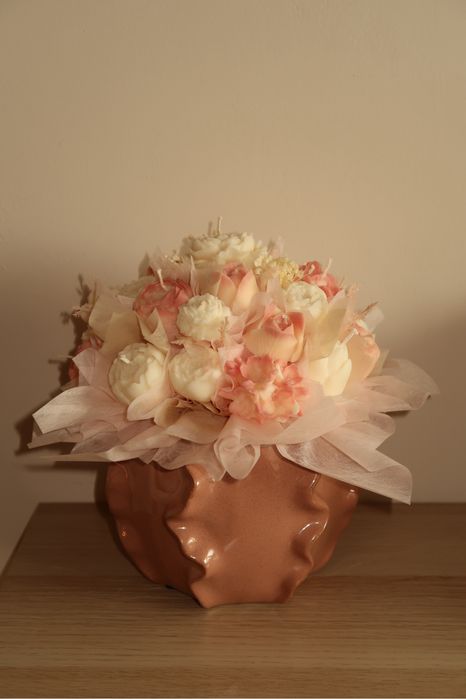 Букет-соеви свещи ,8ми март