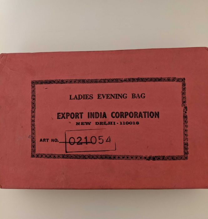 Клатч бархатный времён СССР Индия