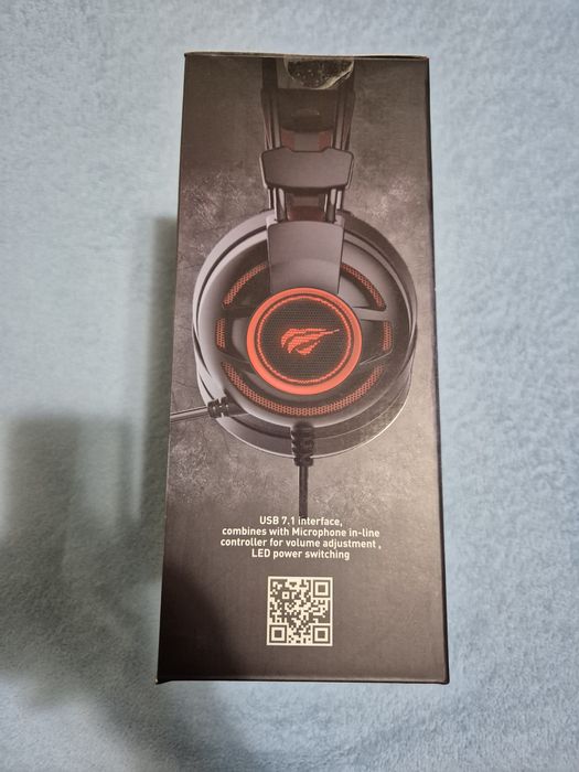 Vând Câști Gaming HAVIT, 7.1 Surround, HV-H2237U, Negru, USB.