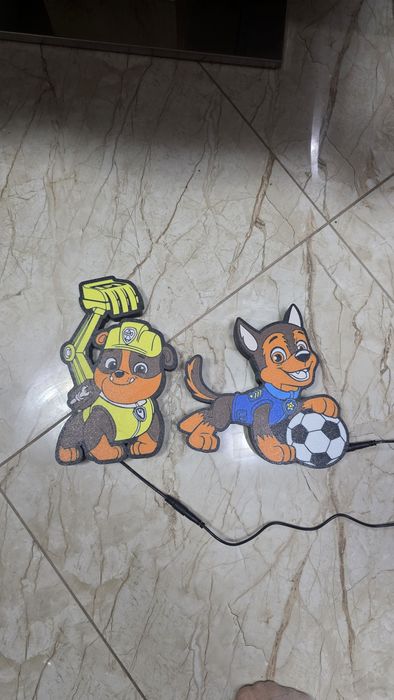 Лампа с мотив, 3Д изработка