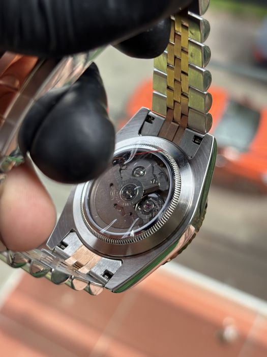 Seiko Mod NH35 Automatic Japonez Date-Just Chocholate MRG 36/39mm