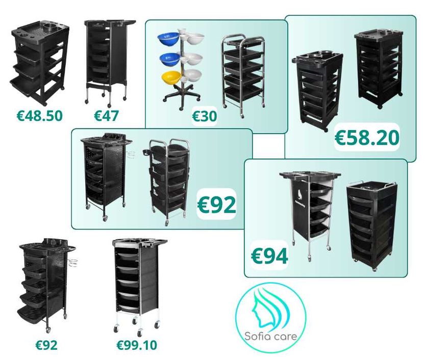 Италиански Измивна колона бюро стол з педикюр Фризьорски мивки кушетки