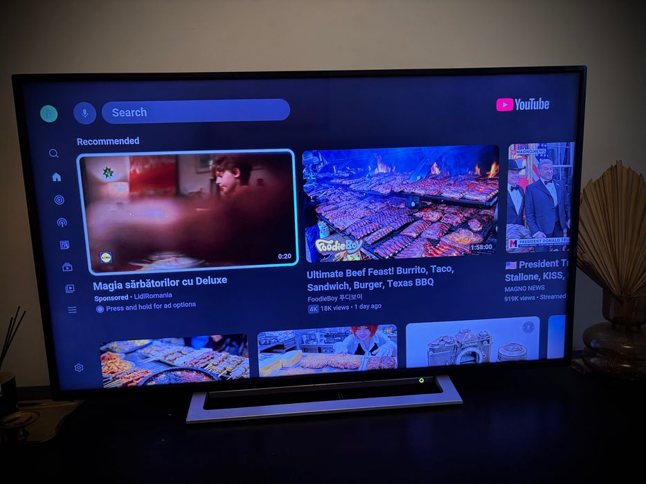 toshiba - smart tv | 4k | 123cm