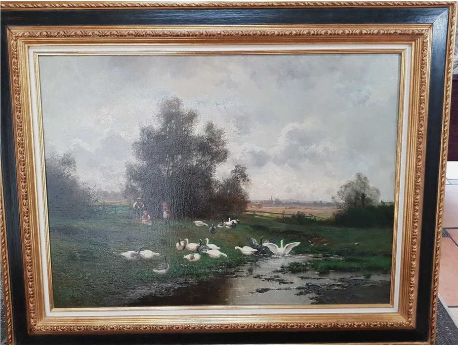 Картина Адолф Линс (Adolf Lins 1856-1927)