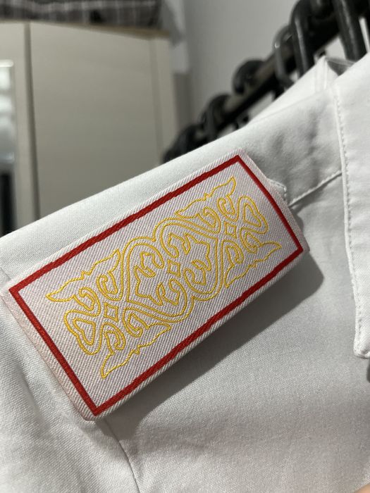 Белая рубашка НВП