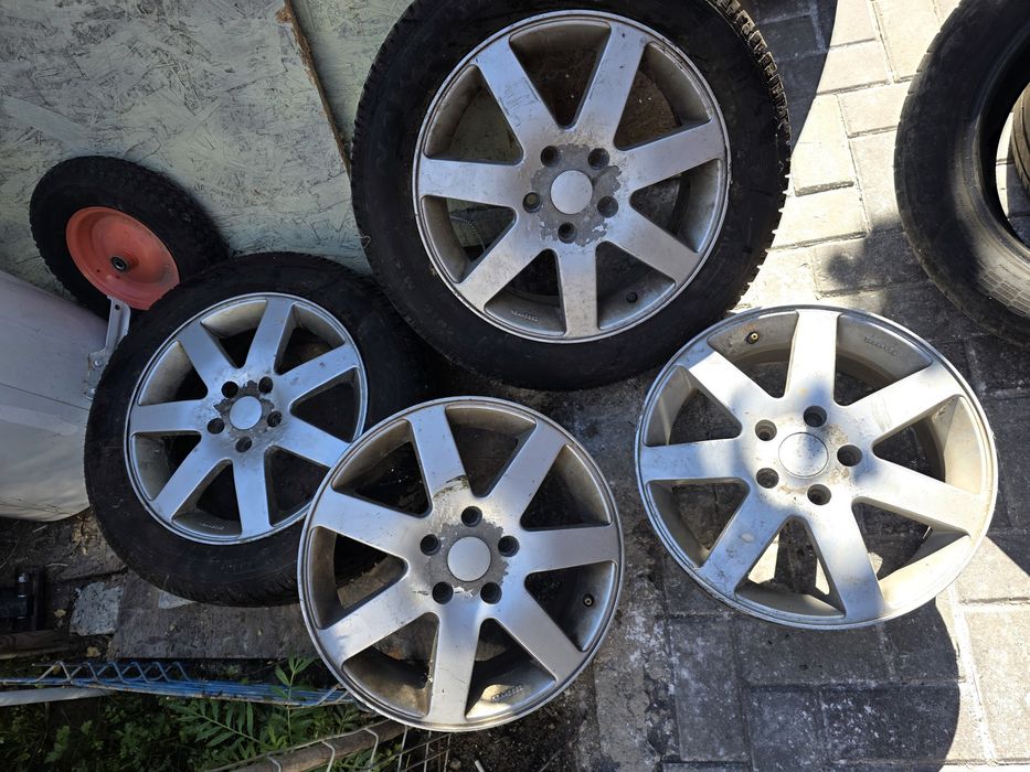 Jante + cauciucuri skoda vw audi