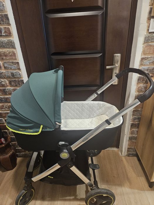 Детска количка Chipolino - Елит, 3 в 1, авокадо