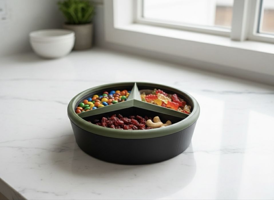 Platou Servire Star Design – Carbon Composite – Luxury Edition