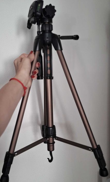 Trepied foto-video HAMA Star Pro 61, 153 cm, auriu