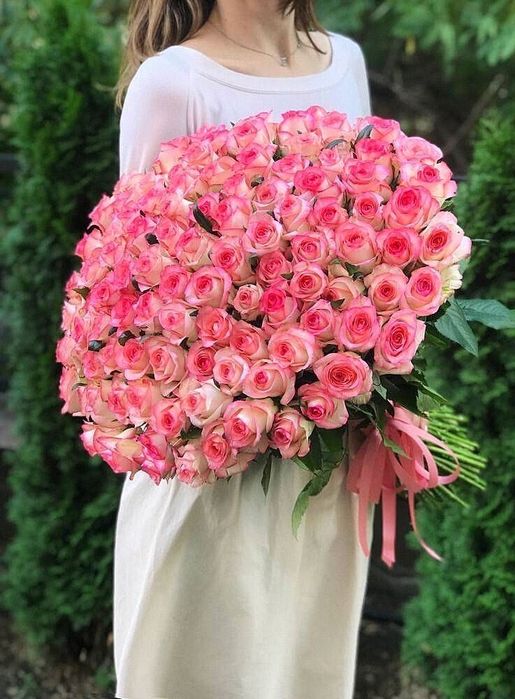 101 Роза свежий букет