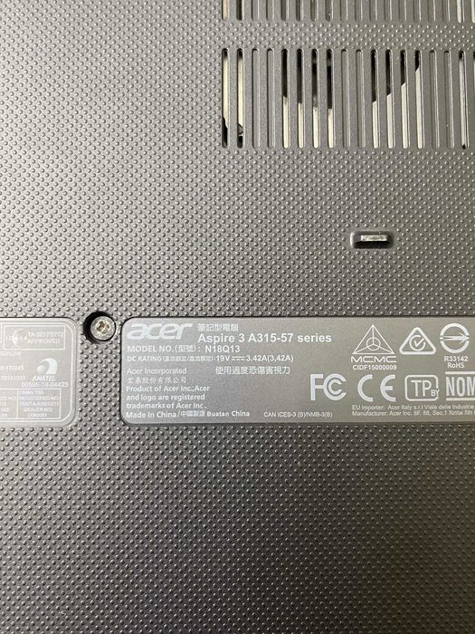 Ноутбук Acer Aspire 3 A315-57G/i5-1035G1/RAM 20GB/SSD 512GB/1TB HDD