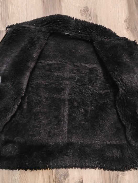 Вълнено късо агнешко кожухче