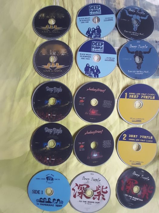 CD дискове с рок музика