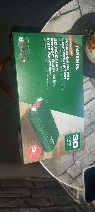 Baterie externa parkside 20000 mah