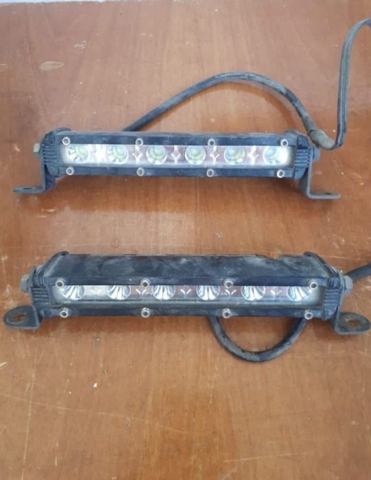 Дневные ходовые огни, противотуманки.