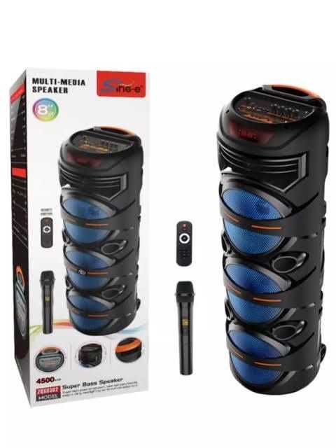 Mikrafonli, masofadan boshqariladigon Bluetooth kolonka