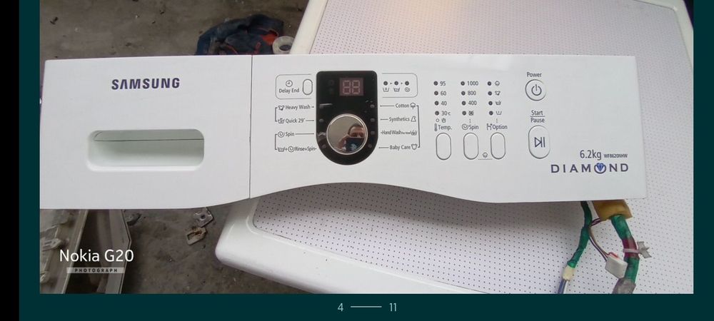 Пералня Самсунг на части. Модел WF8620NHW