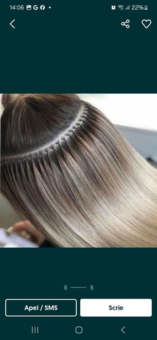 Aplic,îndepărtez extensii toate tipurile!microring,keratina ,tape!Bucu