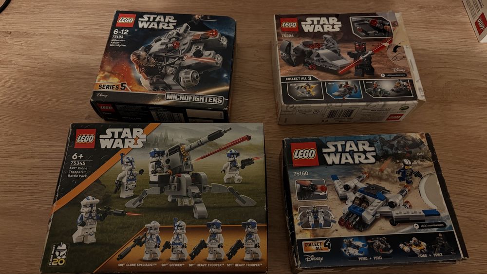 Lego Star Wars 10 наборов