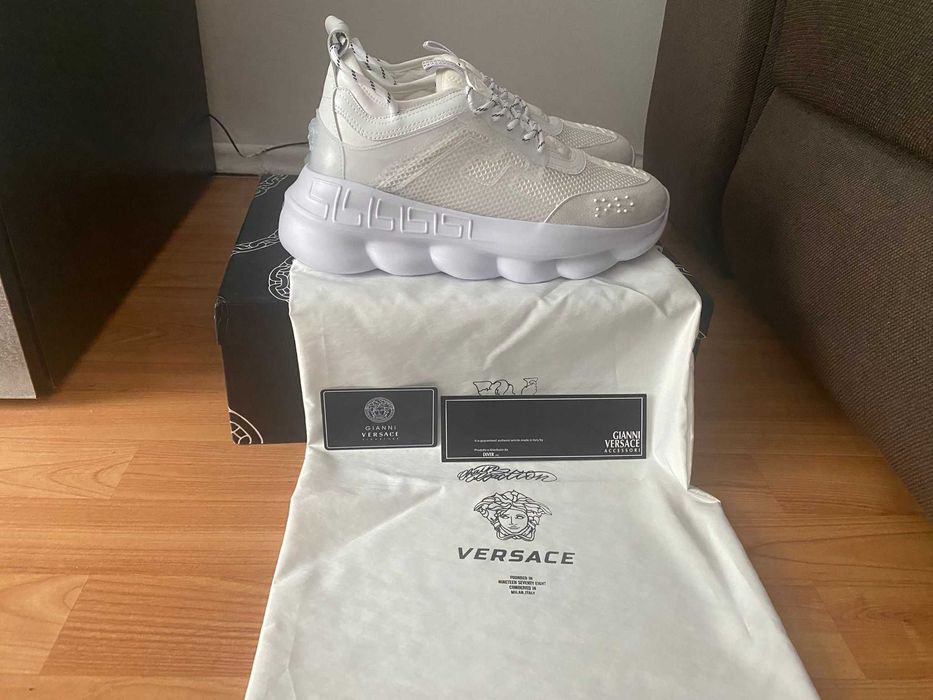 Versace Chain Reaction albi marimi 40-43