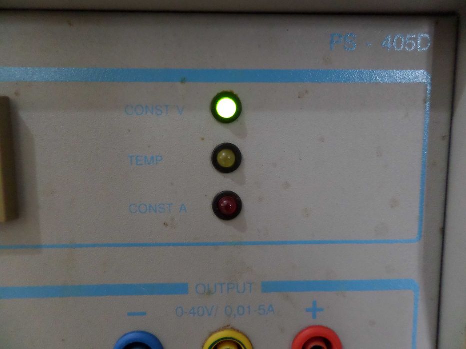 Sursa reglabila 0-40v 5A Voltcraft PS405 D Germany laborator adevarata