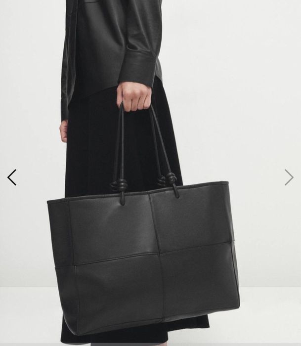 сумка-тоут Massimo Dutti