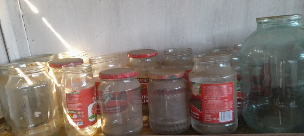 Банки стеклянные