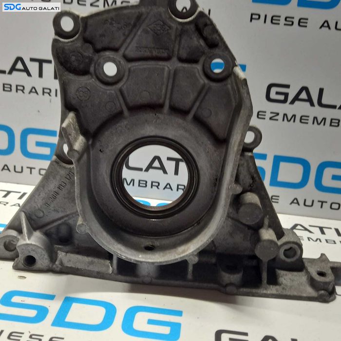 Capac Flansa Simering Vibrochen Arbore Cotit Renault Kangoo 1.9 DCI 2001 - 2008 Cod 8200183179 [2266]