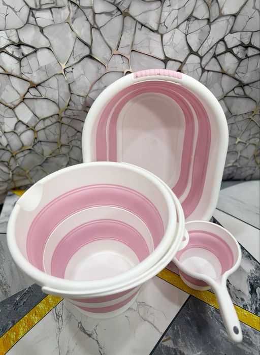 Набор ванночка . Складывается 
Складывается

Nabor Yigma 3 talik 
Sifa