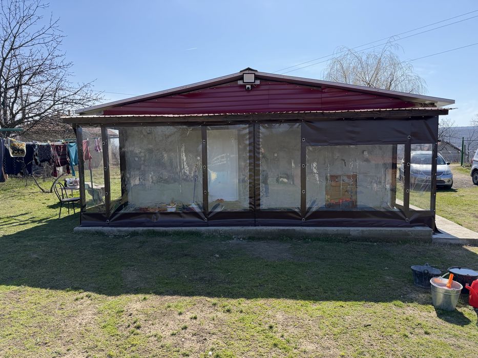 Ветроупорни завеси,сенници перголи винили,ветробрани барбекю шатри